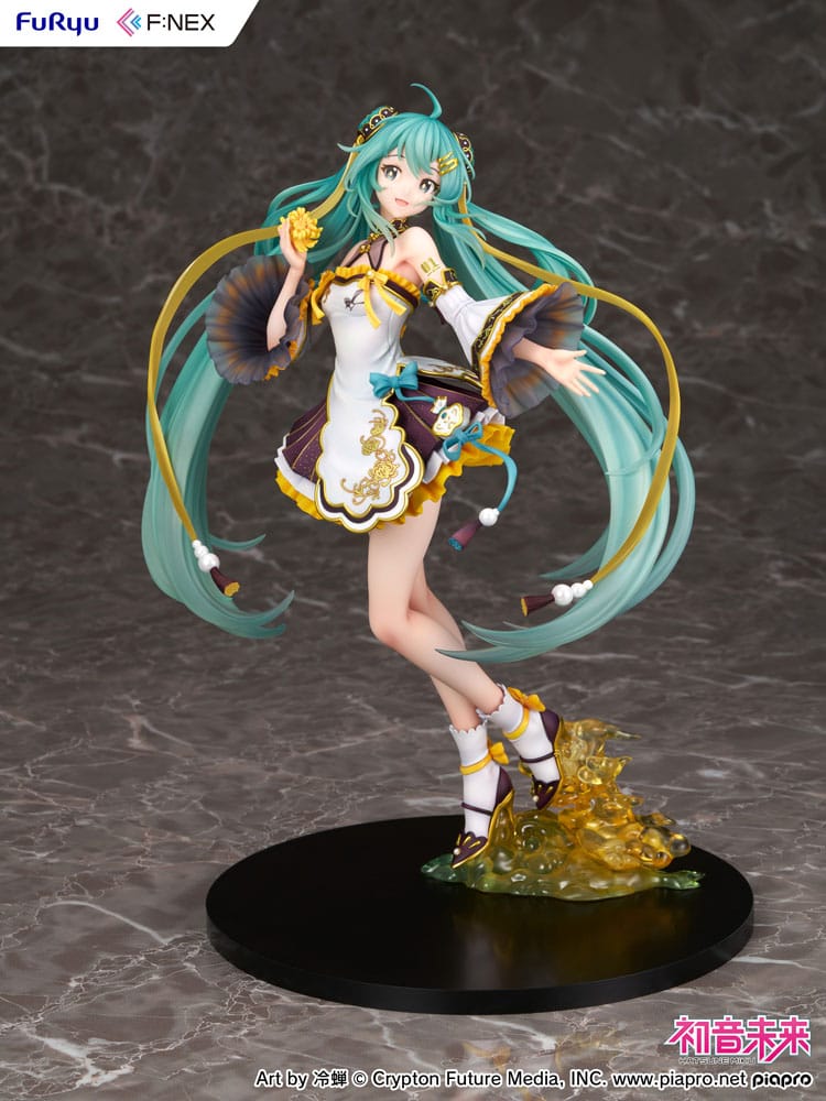 Hatsune Miku F:NEX Estatua PVC 1/7 Hatsune Miku Mid-Autumn Festival Ver. 27 cm