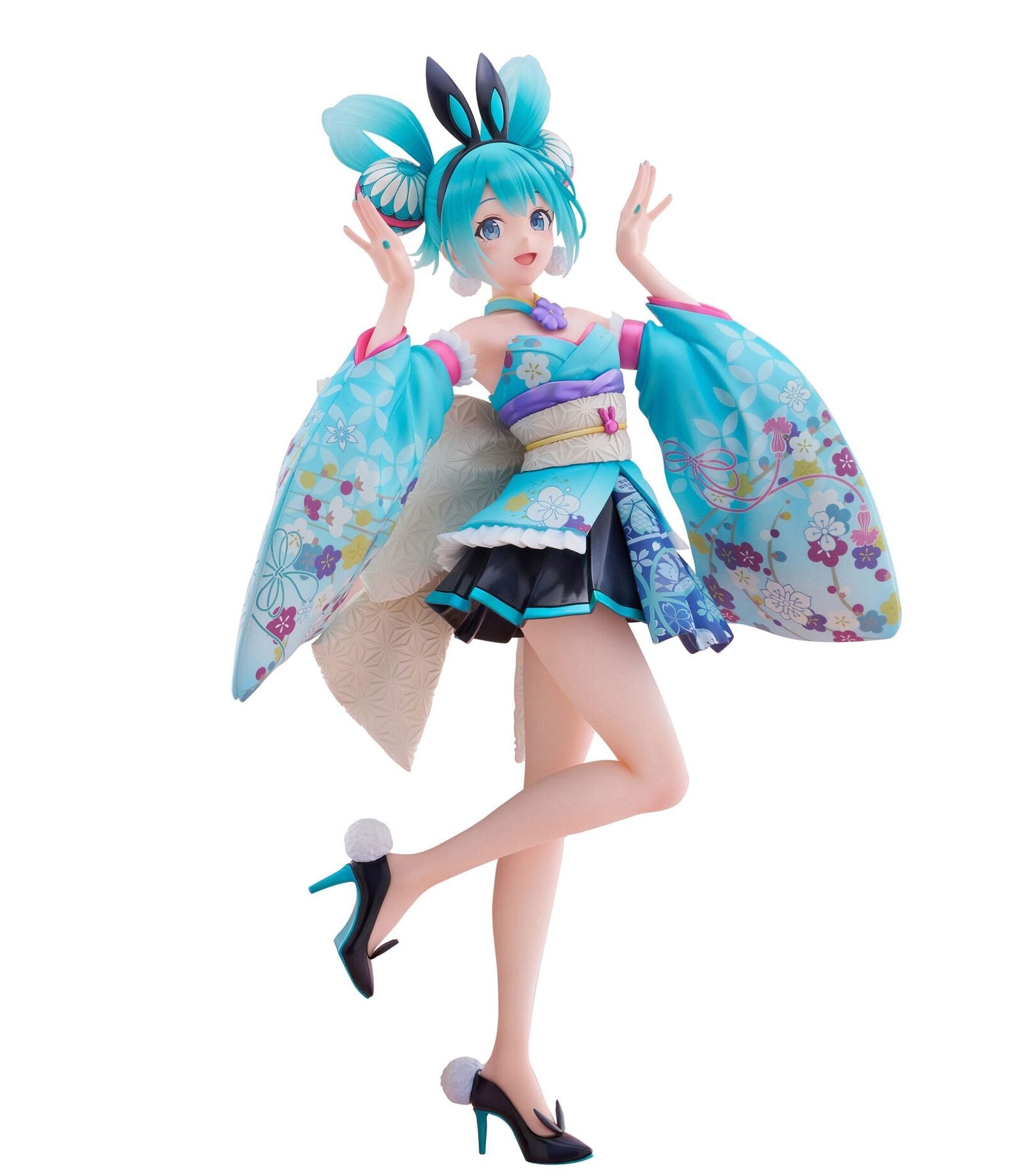 Hatsune Miku F:NEX estatua PVC 1/7 Hatsune Miku Wa-bunny 27 cm