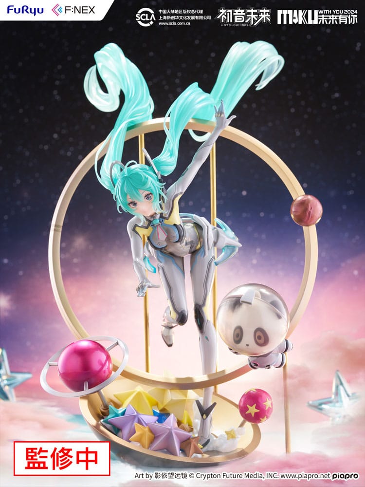Hatsune Miku F:NEX Estatua PVC 1/7 Miku With You 2024 Ver. 29 cm