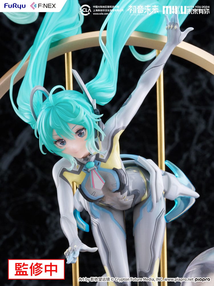 Hatsune Miku F:NEX Estatua PVC 1/7 Miku With You 2024 Ver. 29 cm