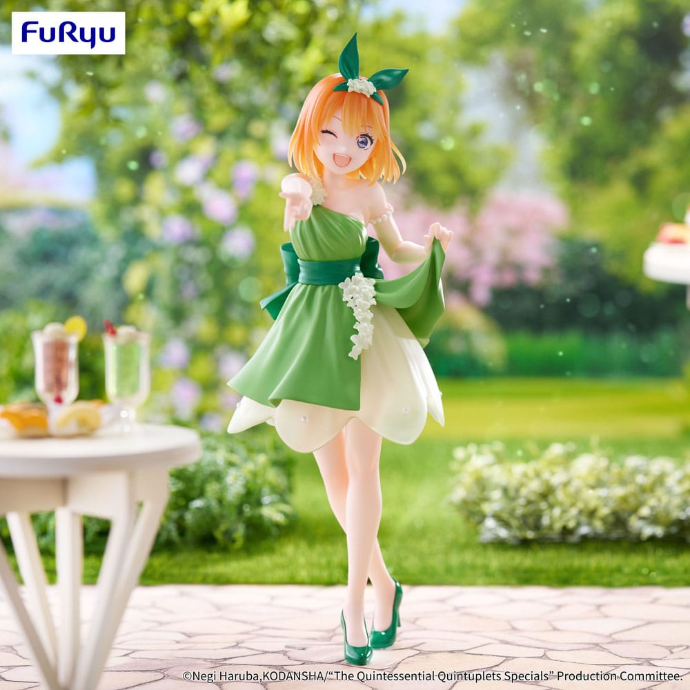 The Quintessential Quintuplets Estatua PVC Trio-Try-iT Nakano Yotsuba Pastel Dress Ver. 22 cm