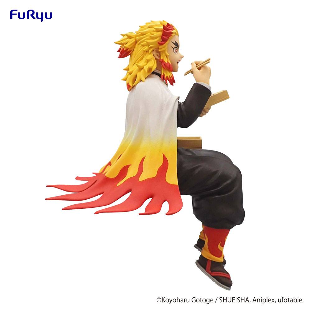 Demon Slayer: Kimetsu no Yaiba Estatua PVC Noodle Stopper Rengoku Kyojuro 14 cm