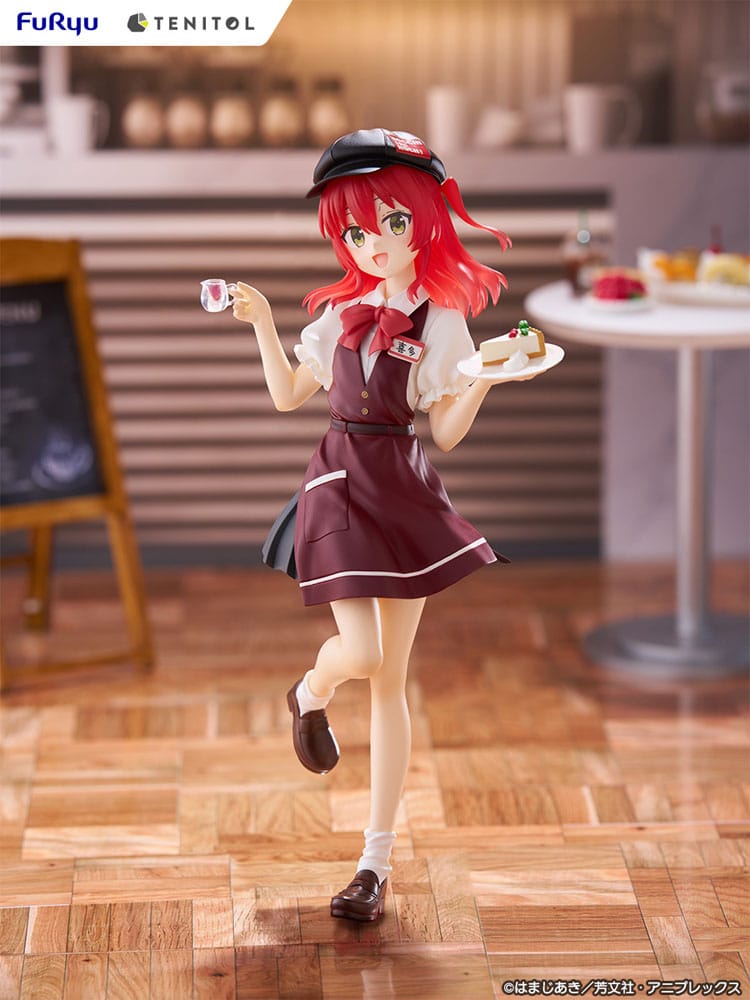 Bocchi The Rock! Estatua PVC Tenitol Ikuyo Kita Cafe Style Ver. 20 cm