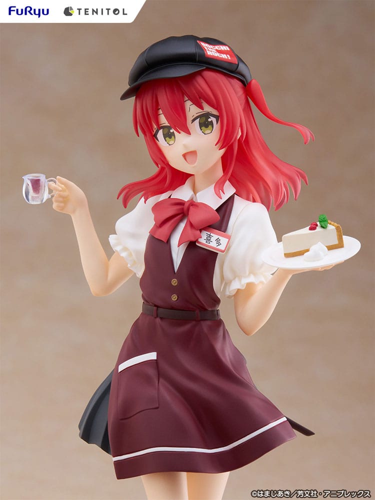Bocchi The Rock! Estatua PVC Tenitol Ikuyo Kita Cafe Style Ver. 20 cm
