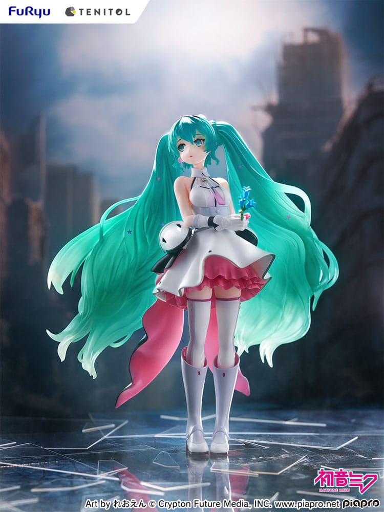 Hatsune Miku Estatua PVC Tenitol Hatsune Miku Galaxy Live Ver. 21 cm