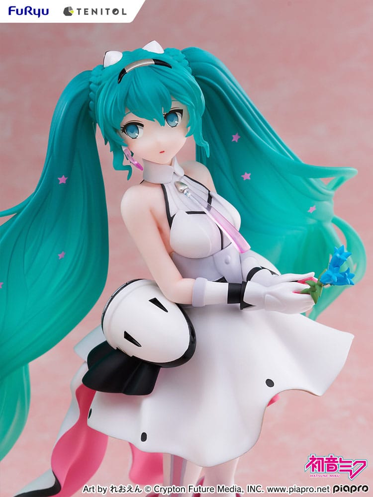 Hatsune Miku Estatua PVC Tenitol Hatsune Miku Galaxy Live Ver. 21 cm