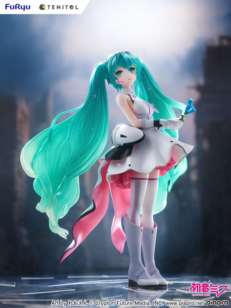 Hatsune Miku Estatua PVC Tenitol Hatsune Miku Galaxy Live Ver. 21 cm