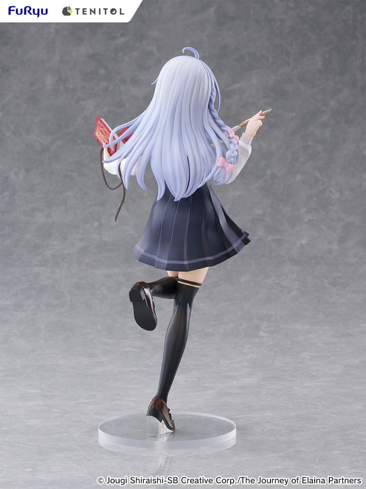 Wandering Witch: The Journey Of Elaina Estatua PVC Tenitol Tall Elaina School Uniform Ver. 29 cm