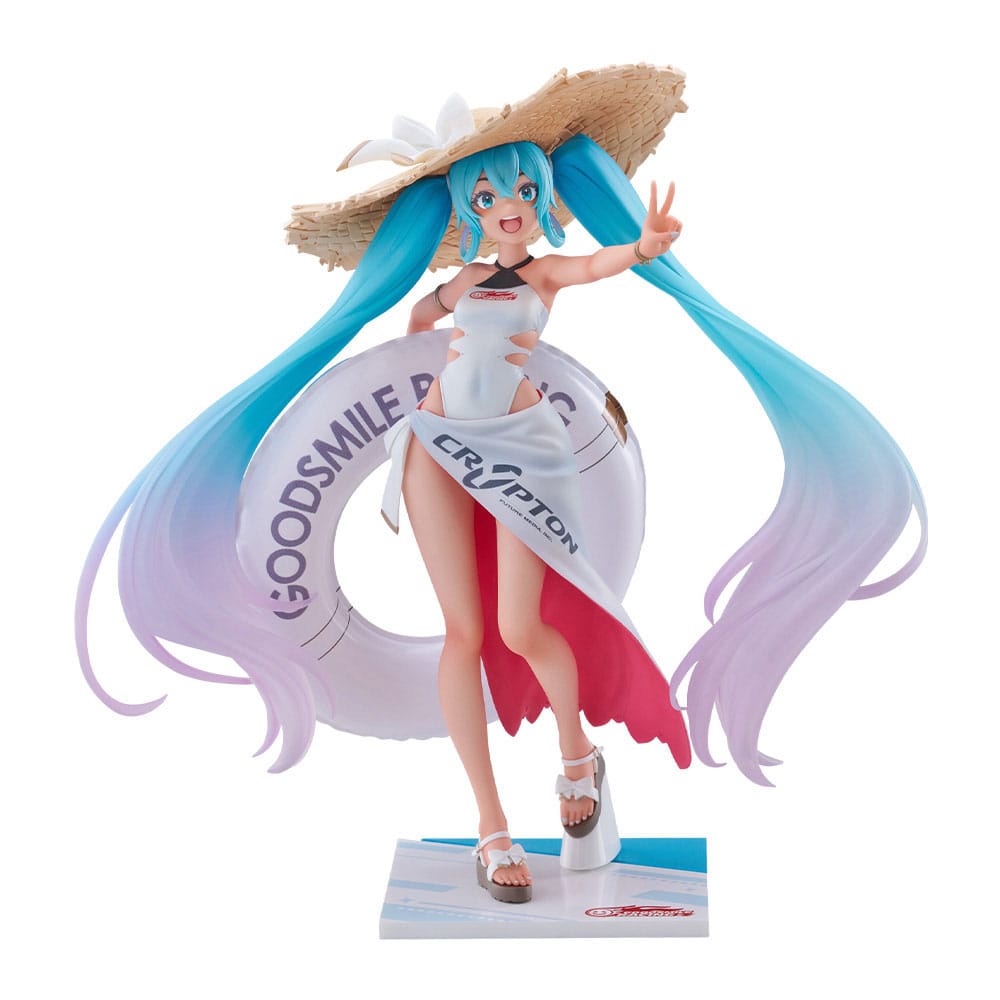 Hatsune Miku GT Project Estatua PVC Tenitol 1/7 Racing Miku 2024: Tropical Ver. 21 cm Frikytopia