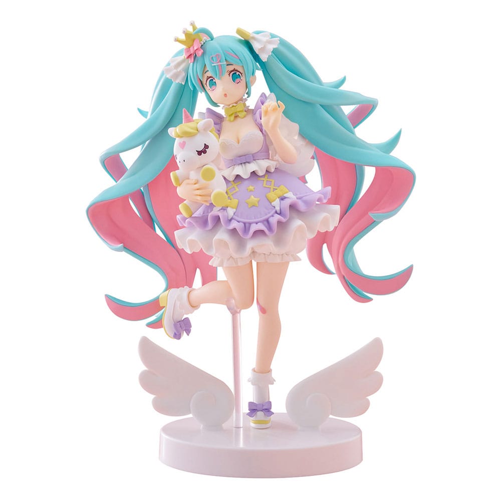 Hatsune Miku Estatua PVC Tenitol Hatsune Miku Yumekawa Princess Lavender Ver. 21 cm Frikytopia
