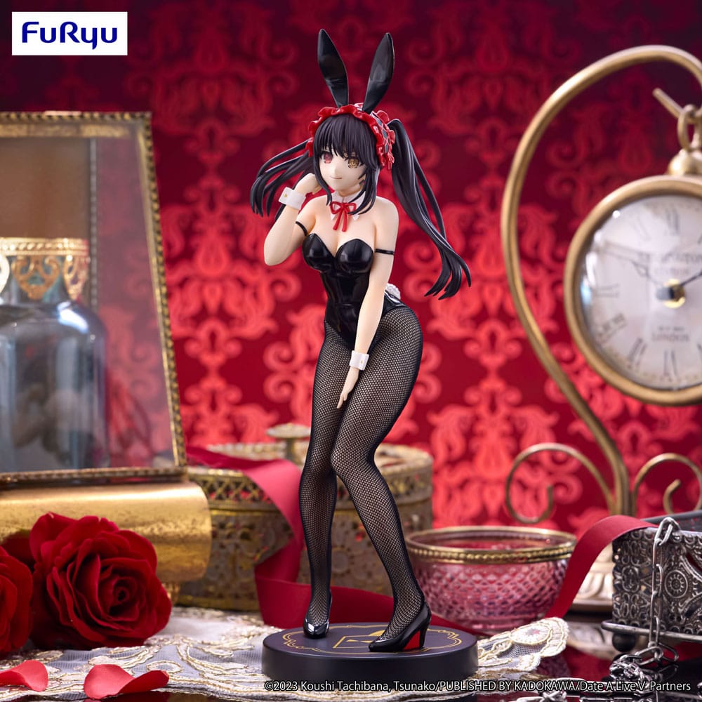 Date A Live V Estatua PVC BiCute Kurumi Tokisaki Black Color Ver. 29 cm Frikytopia