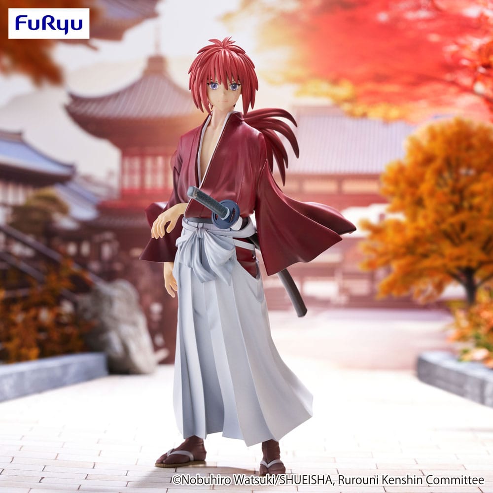 Rurouni Kenshin: Meiji Kenkaku Romantan Estatua PVC Trio-Try-iT Kenshin Himura 19 cm Frikytopia