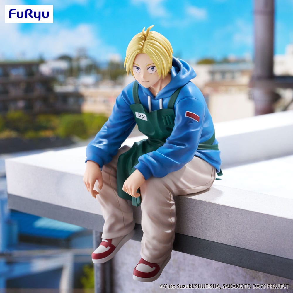 Sakamoto Days Estatua PVC Noodle Stopper Shin Asakura 15 cm Frikytopia