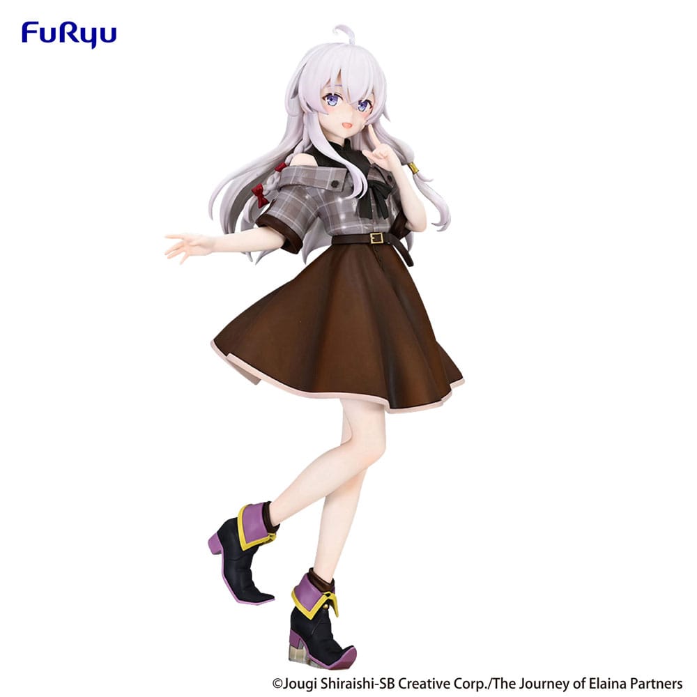 Wandering Witch: The Journey of Elaina Estatua PVC Trio-Try-iT Elaina Brown Outfit Ver. 22 cm Frikytopia
