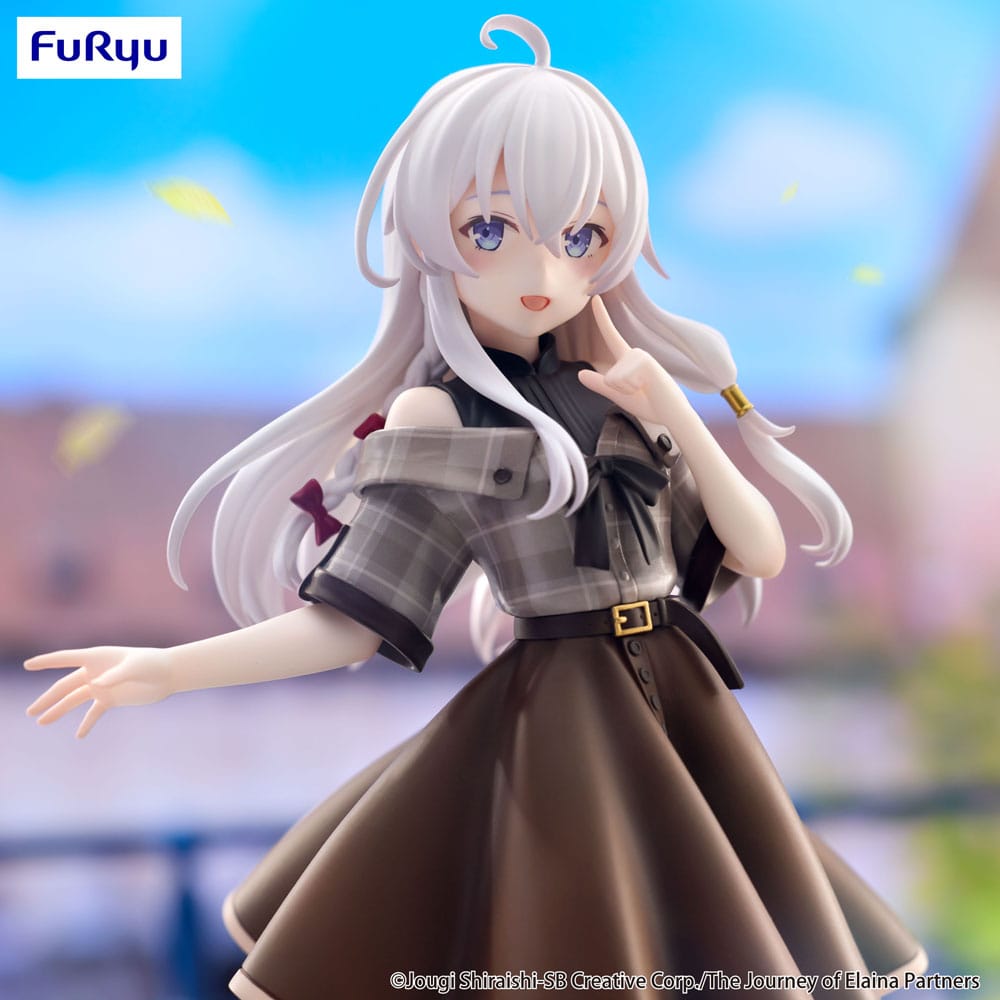 Wandering Witch: The Journey of Elaina Estatua PVC Trio-Try-iT Elaina Brown Outfit Ver. 22 cm