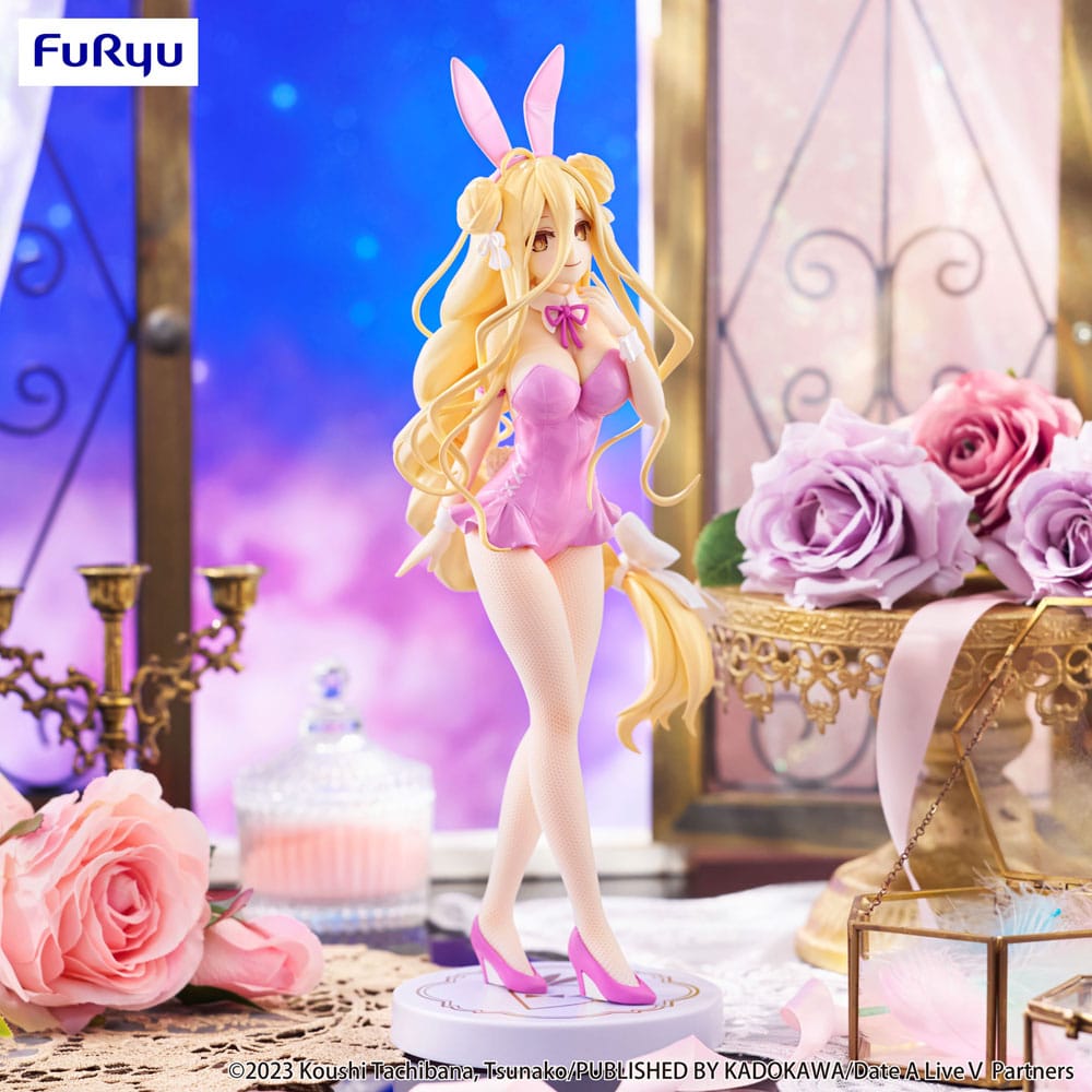 Date A Live V Estatua PVC BiCute Bunnnies Mukuro Hoshimiya Pink Color Ver. 27 cm Frikytopia