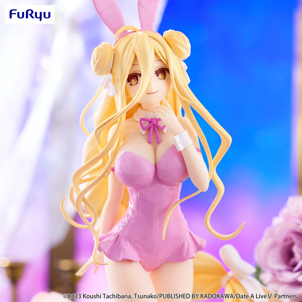 Date a Live V Estatua PVC BiCute Bunnnies Mukuro Hoshimiya Pink Color Ver. 27 cm