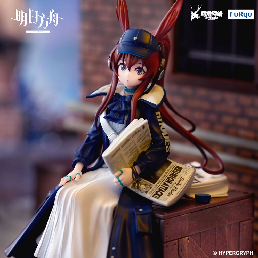 Arknights Estatua PVC Noodle Stopper Amiya Newsgirl Ver. 16 cm