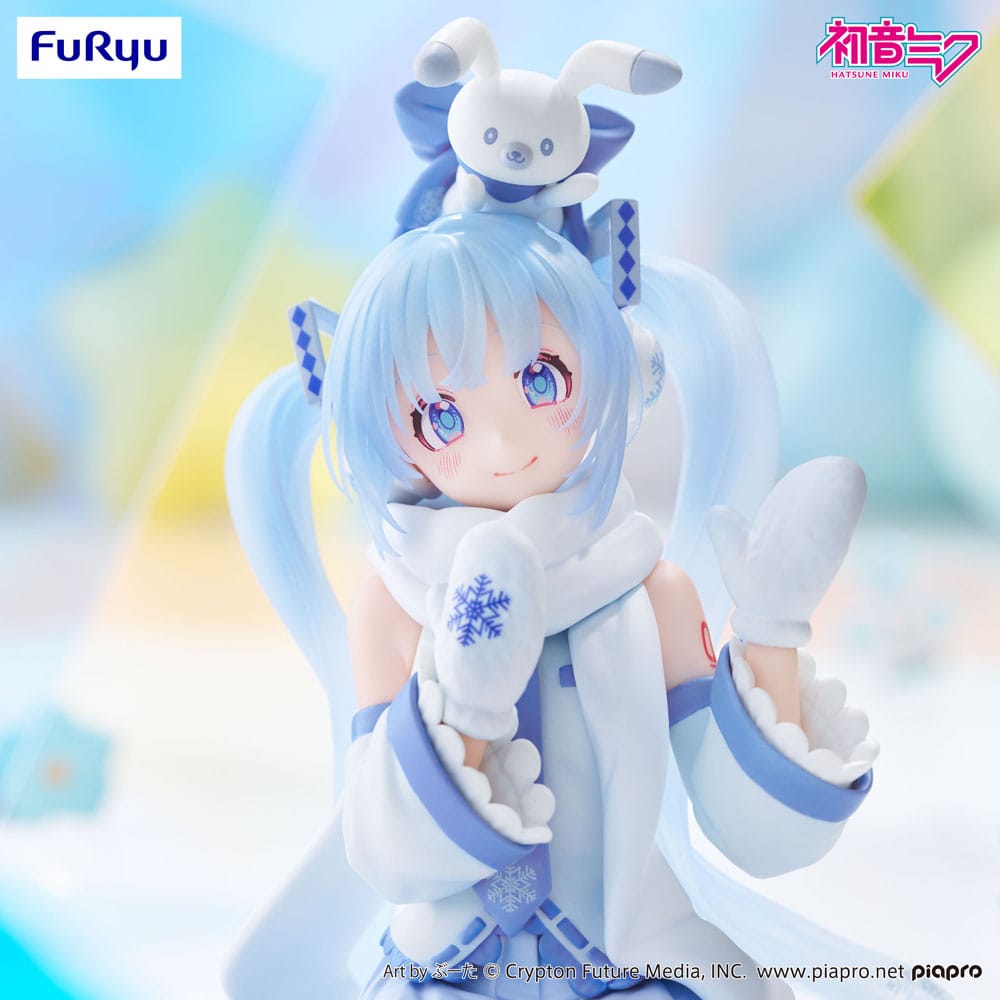 Hatsune Miku Estatua PVC Noodle Stopper Snow Miku Sky Town 10th Ver. 10 cm