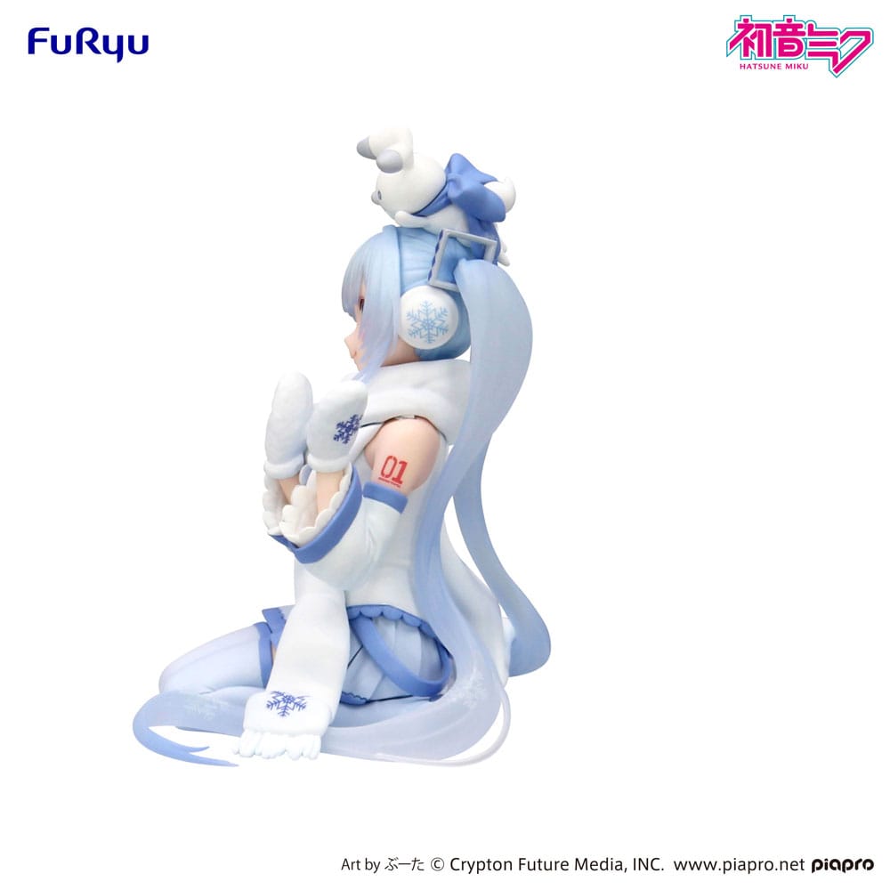 Hatsune Miku Estatua PVC Noodle Stopper Snow Miku Sky Town 10th Ver. 10 cm