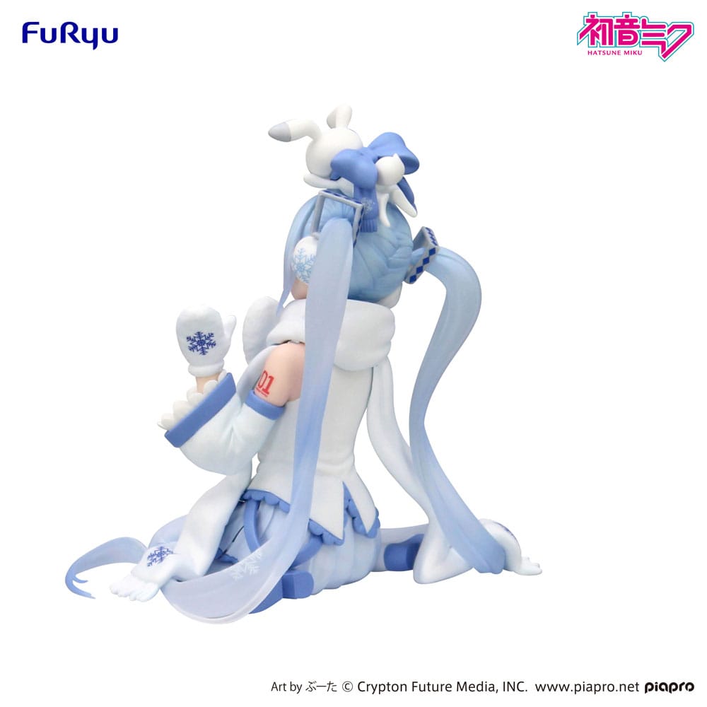 Hatsune Miku Estatua PVC Noodle Stopper Snow Miku Sky Town 10th Ver. 10 cm