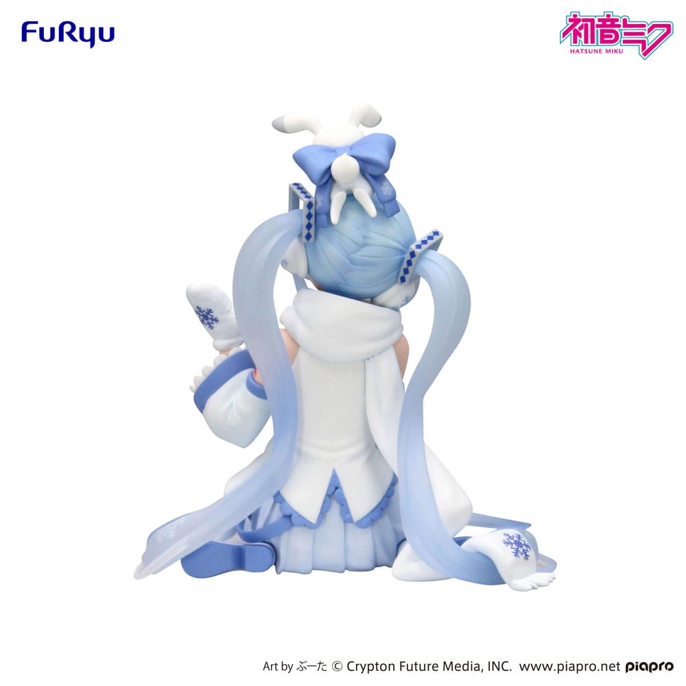 Hatsune Miku Estatua PVC Noodle Stopper Snow Miku Sky Town 10th Ver. 10 cm