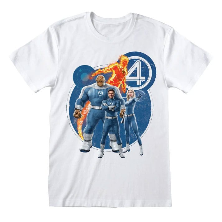 Fantastic 4 Camiseta Group talla S Frikytopia