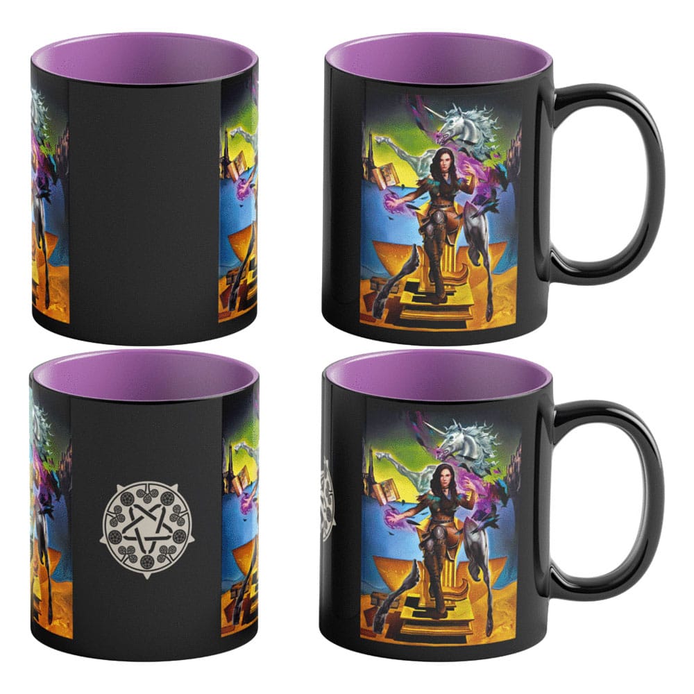 The Witcher III: Wild Hunt Game Art Chronicles Taza sensitiva al calor Yennefer inspired by Salvador Dali 450 ml Frikytopia