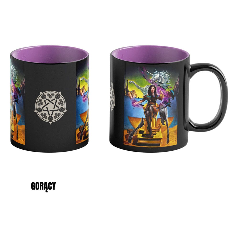 The Witcher III: Wild Hunt Game Art Chronicles Taza Sensitiva al Calor Yennefer Inspired By Salvador Dali 450 ml