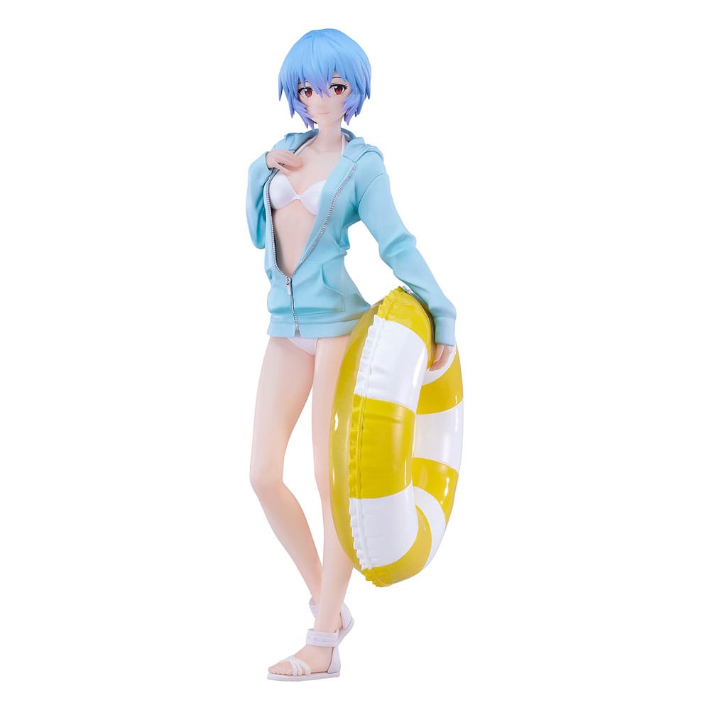 Rebuild of Evangelion Estatua PVC Pop Up Parade L Beach Queens: Rei Ayanami 22 cm Frikytopia