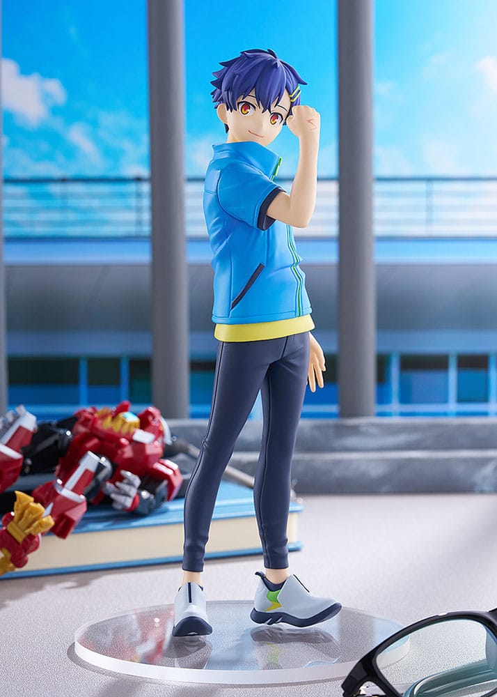 Gridman Universe Estatua PVC Pop Up Parade Yomogi Asanaka L Size 23 cm