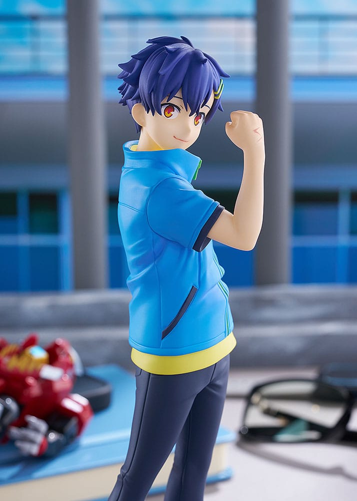 Gridman Universe Estatua PVC Pop Up Parade Yomogi Asanaka L Size 23 cm