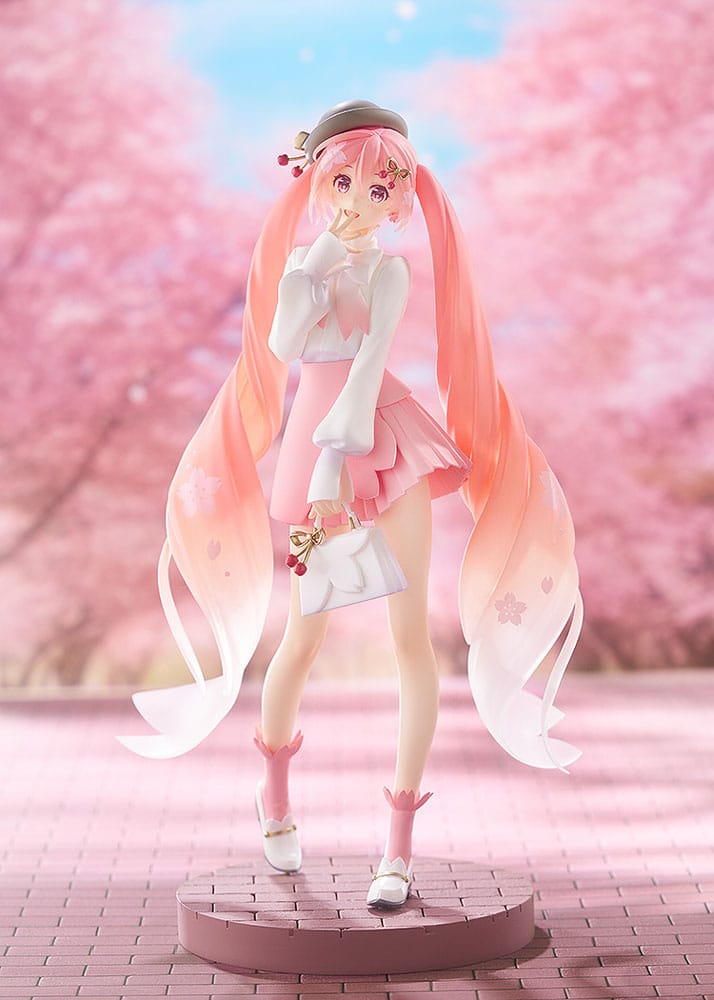 Character Vocal Series 01: Hatsune Miku Estatua PVC Pop Up Parade Sakura Miku: Hanami Outfit Ver. 23 cm