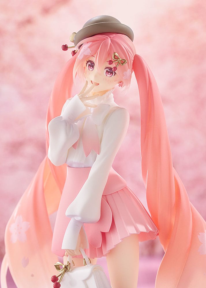 Character Vocal Series 01: Hatsune Miku Estatua PVC Pop Up Parade Sakura Miku: Hanami Outfit Ver. 23 cm