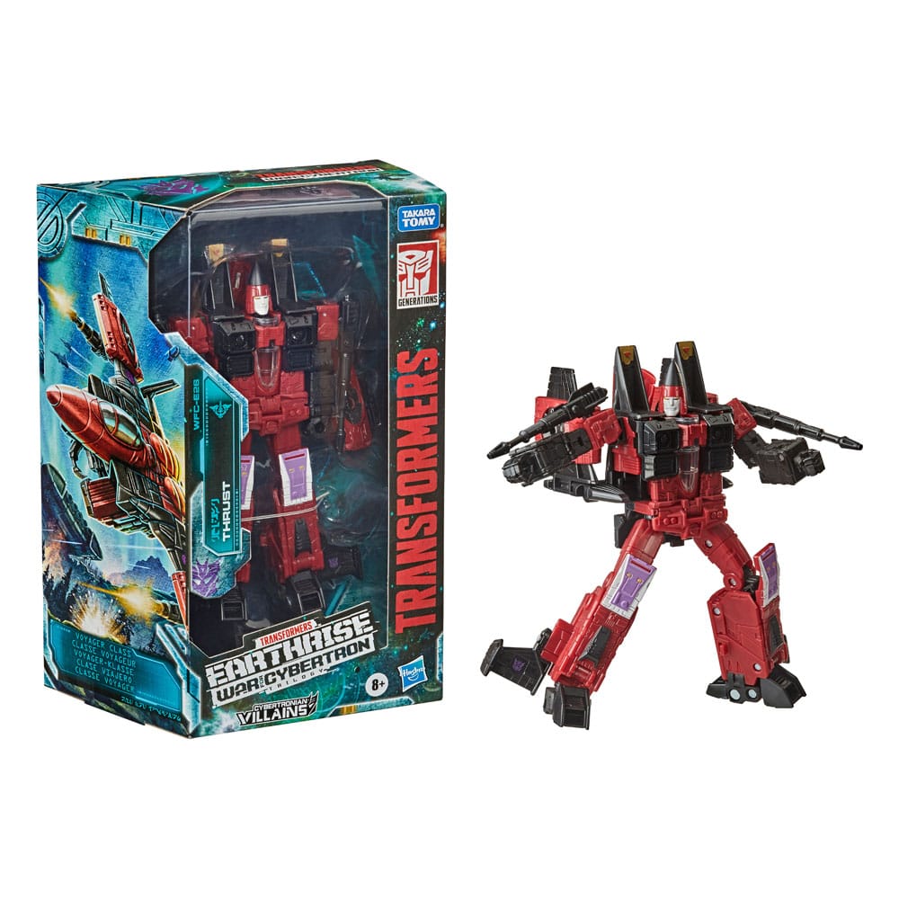 Transformers Generations War For Cybertron: Earthrise Voyager Class Figura Thrust 18 cm