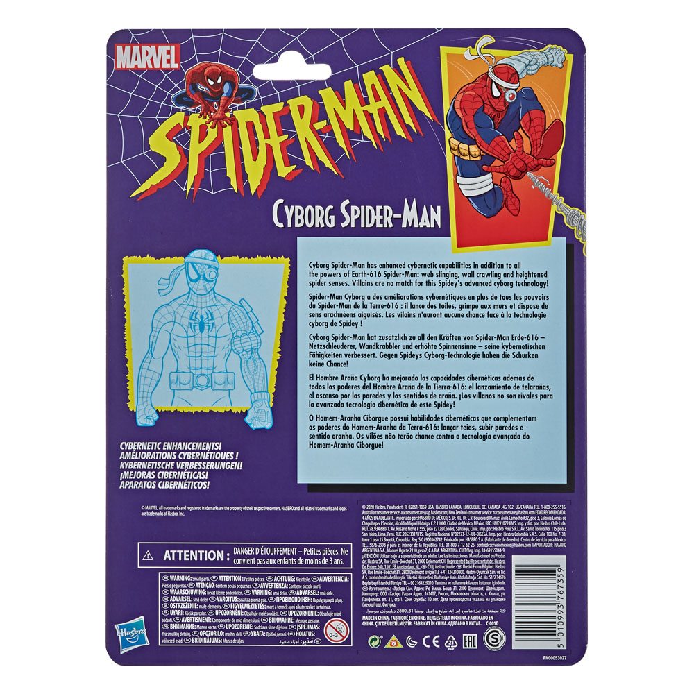 Spider-Man Marvel Retro Collection Figura Cyborg Spider-Man 15 cm