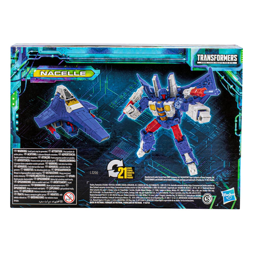 Transformers Generations Legacy Evolution Voyager Class Action Figura Nacelle 18 cm