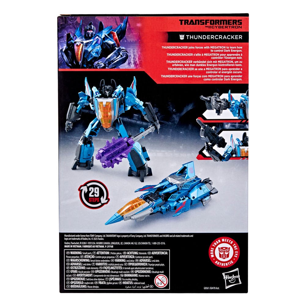 Transformers: War For Cybertron Studio Series Voyager Class Figura Thundercracker 16 cm
