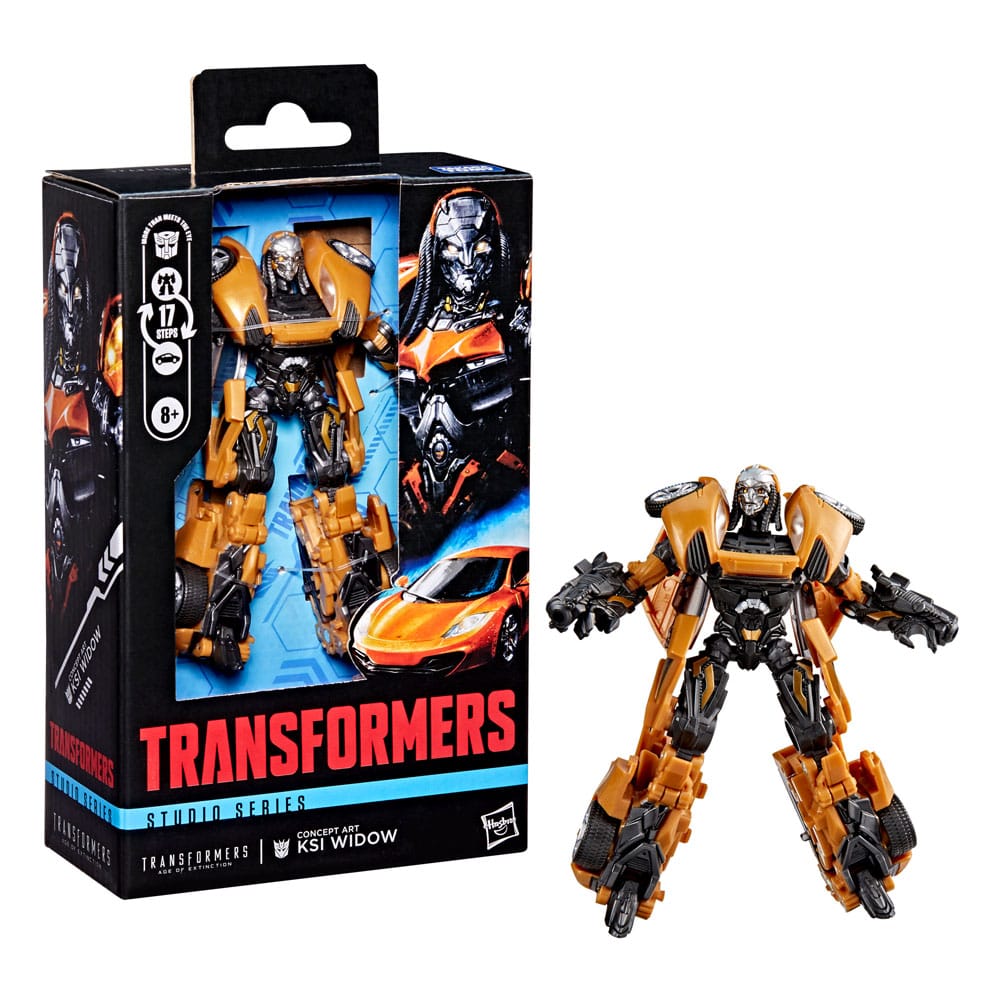 Transformers: la Era de la Extinción Studio Series Leader Class Figura Concept Art KSI Widow 11 cm