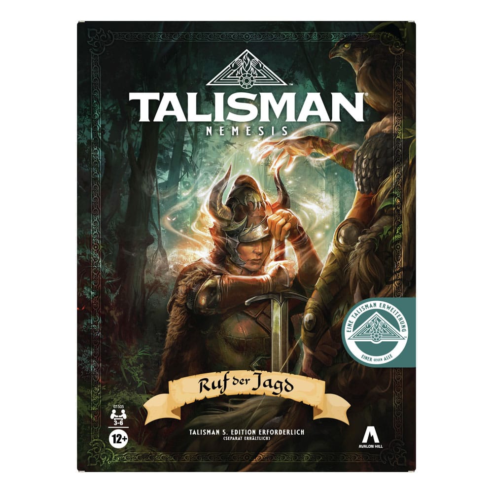 Talisman: Nemesis Expansión del Juego de Mesa Ruf der Jagd *Edición Aléman* Frikytopia