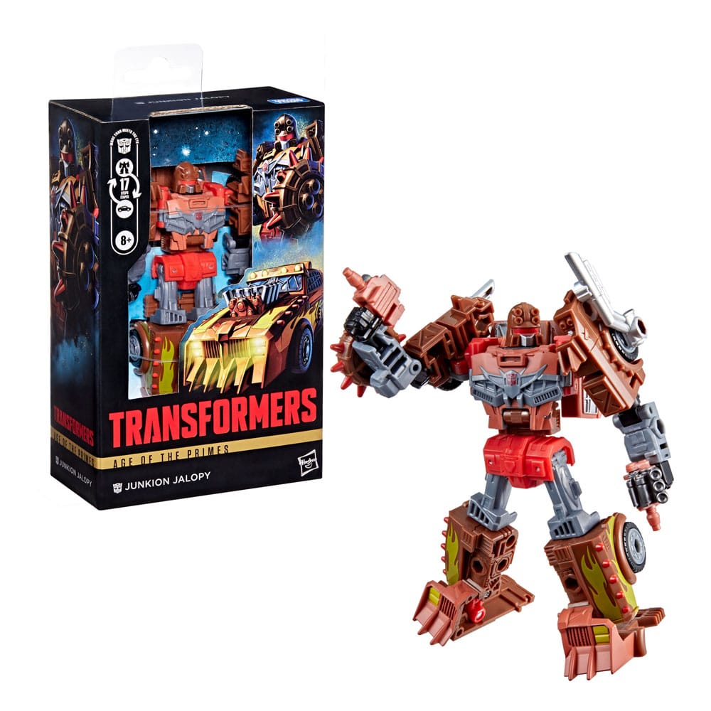 Transformers Age Of The Primes Deluxe Class Figura Junkion Jalopy 14 cm