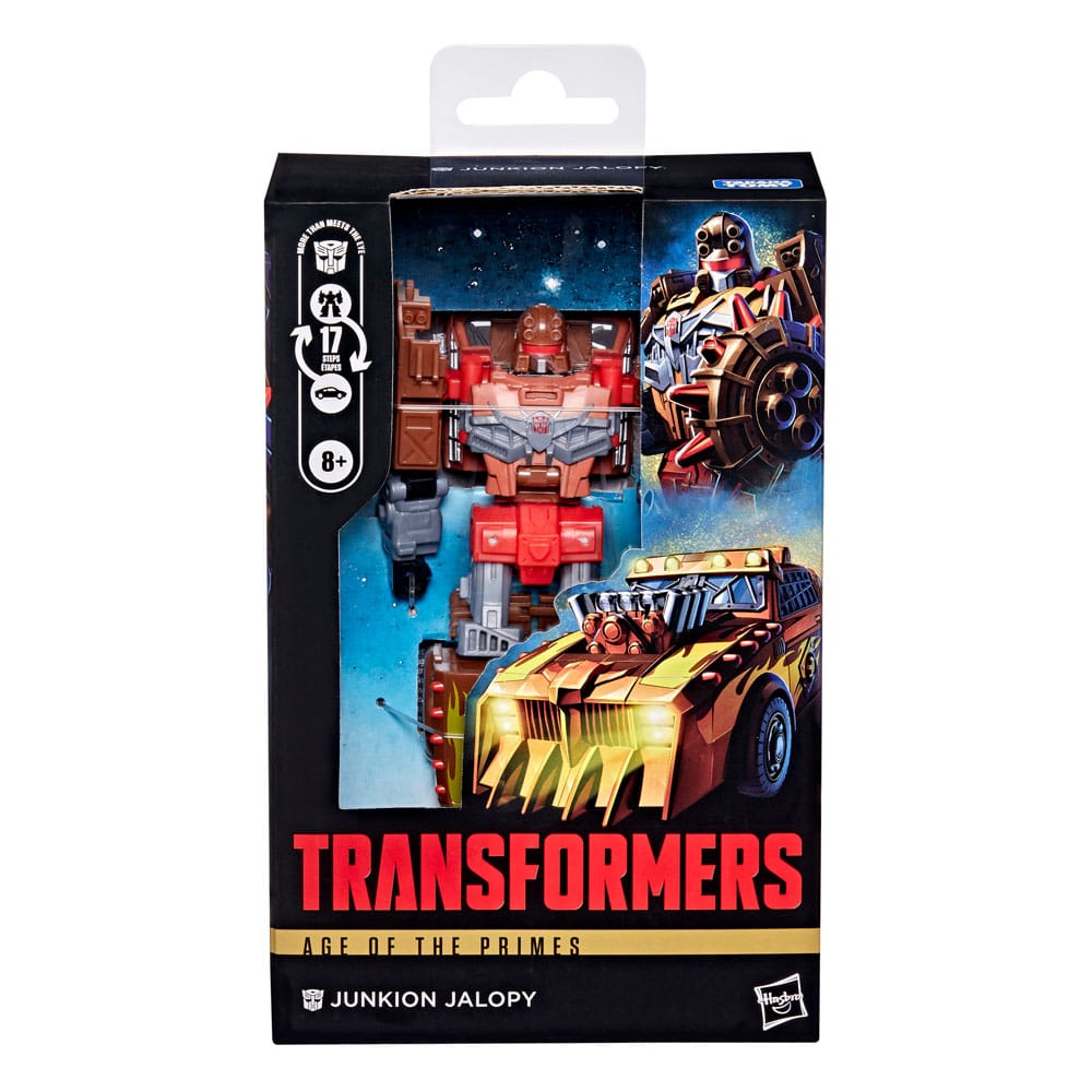 Transformers Age Of The Primes Deluxe Class Figura Junkion Jalopy 14 cm