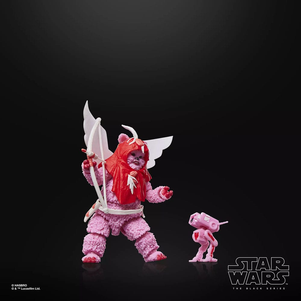 Star Wars Black Series Figura Ewok (Valentine’s Day Edition) 15 cm