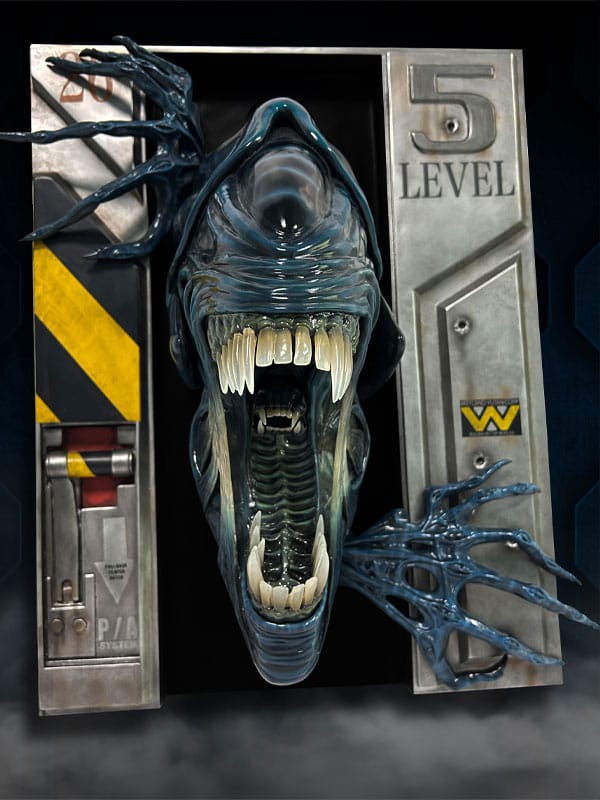 Aliens Escultura de Pared 1/2 Alien Queen 51 x 41 x 25 cm Frikytopia