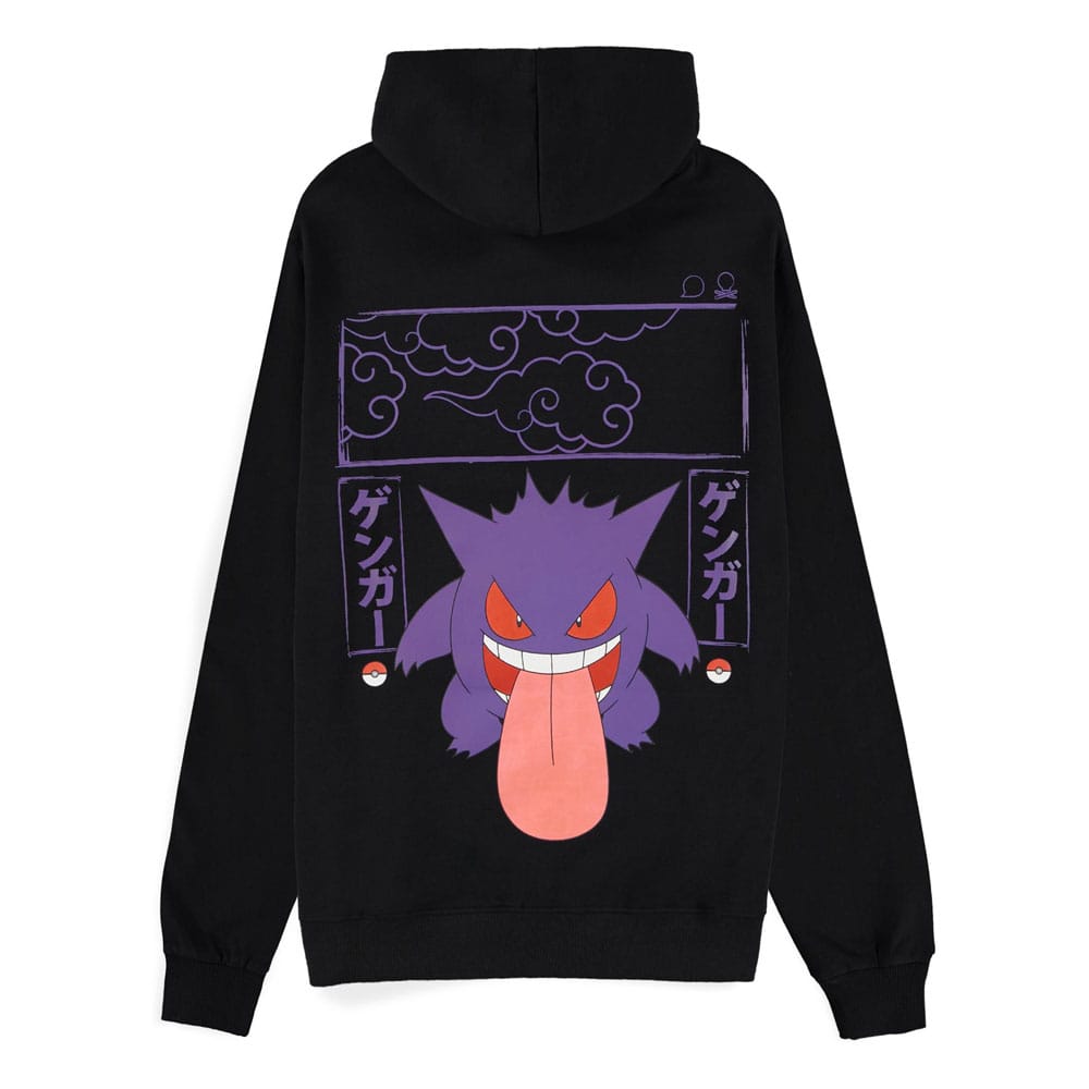 Pokémon sudadera capucha Gengar talla S