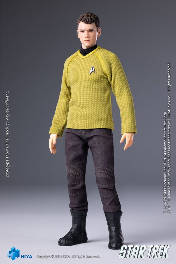 Star Trek 2009 Figura 1/12 Exquisite Super Series Chekov 16 cm