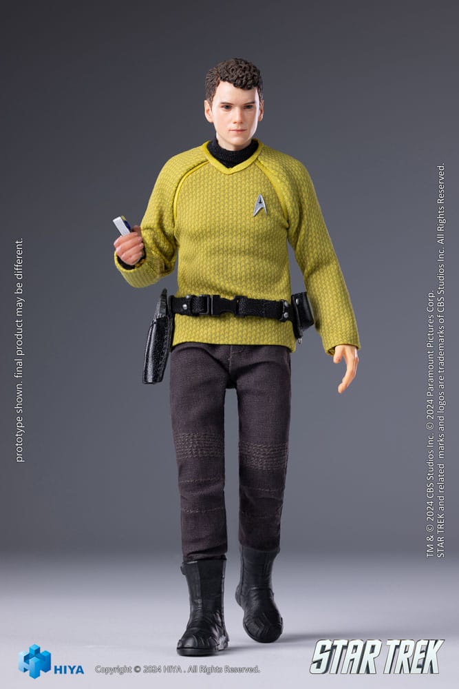 Star Trek 2009 Figura 1/12 Exquisite Super Series Chekov 16 cm