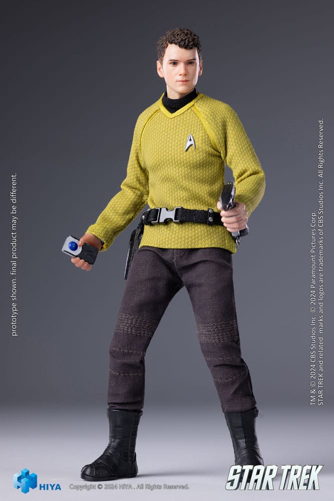 Star Trek 2009 Figura 1/12 Exquisite Super Series Chekov 16 cm