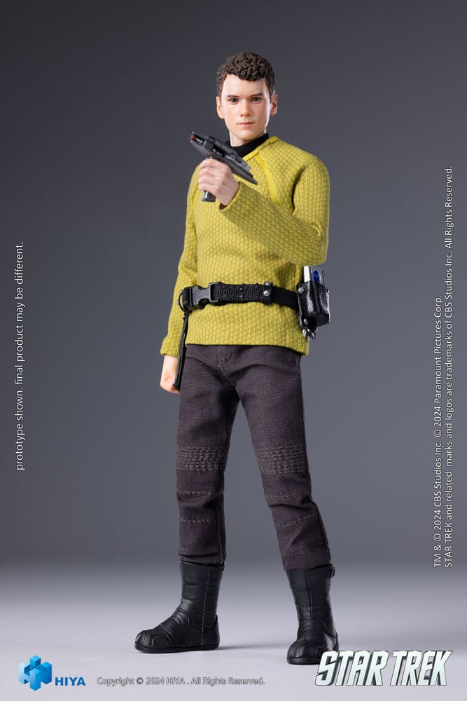 Star Trek 2009 Figura 1/12 Exquisite Super Series Chekov 16 cm