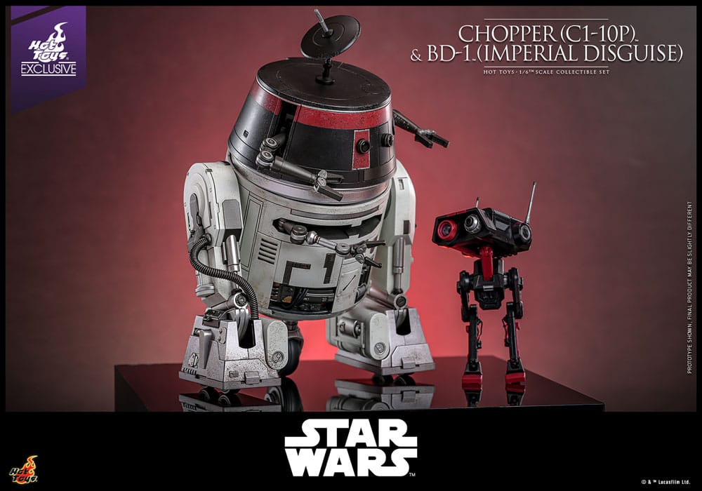 Star Wars Figura Set 1/6 Chopper (C1-10P&trade